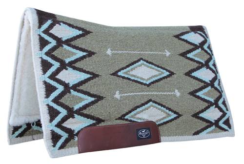 Professionals Choice Saddle Pad Jalepeño 30x34 Khaki
