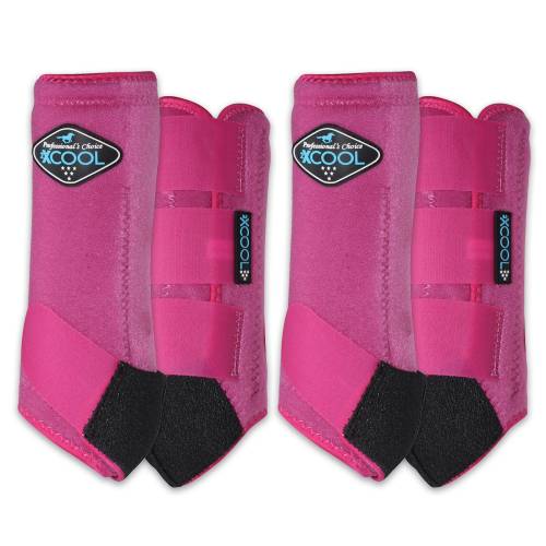 Professional's Choice 2XCool Sports Medicine Boot Front - Pink
