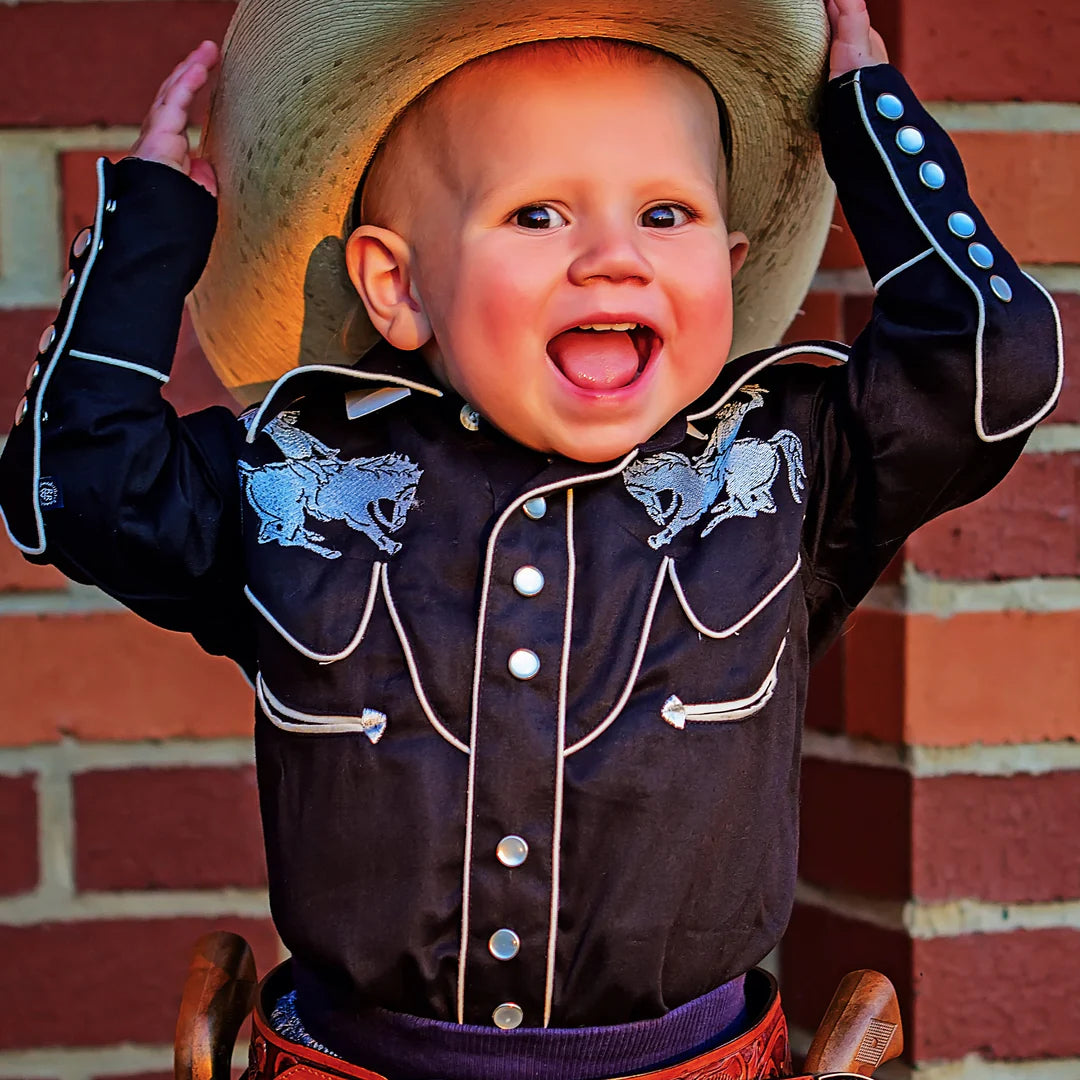 Rockmount Ranch Wear Kids Bronco Shirt M