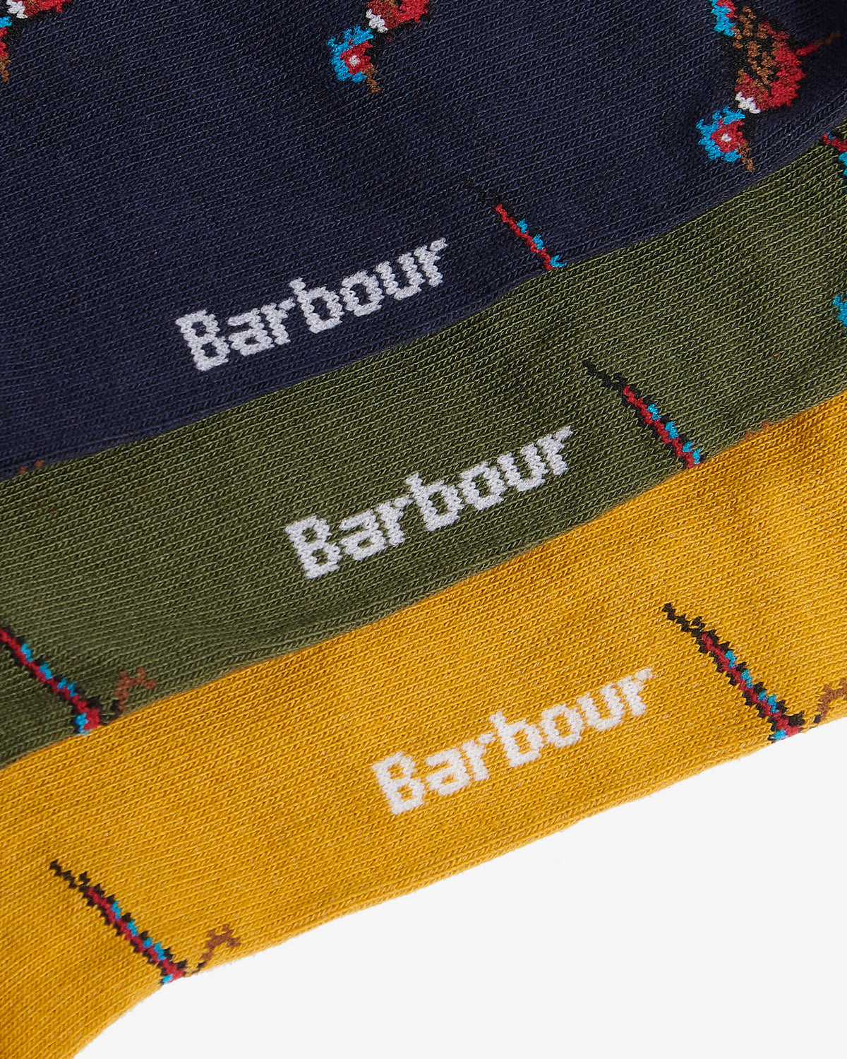 Barbour Pheasant Socks 3 Pack