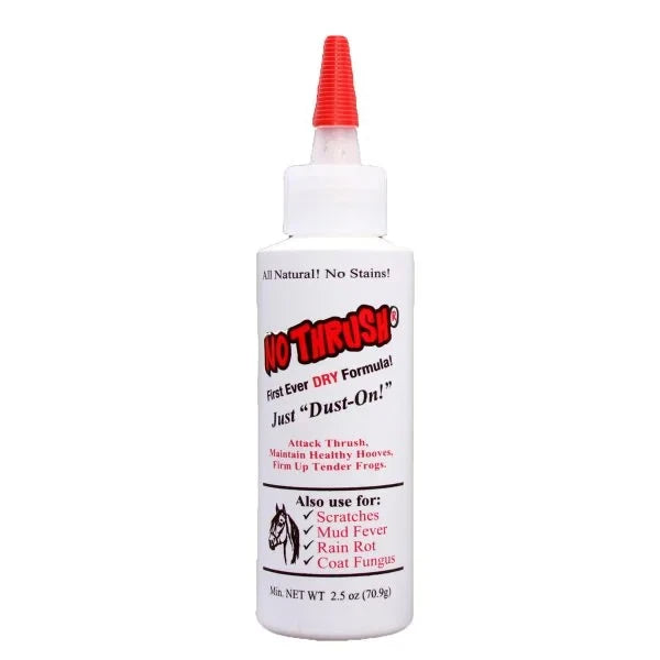 No Thrush Powder Horse Hoof Care - 5.5-0z Bottle