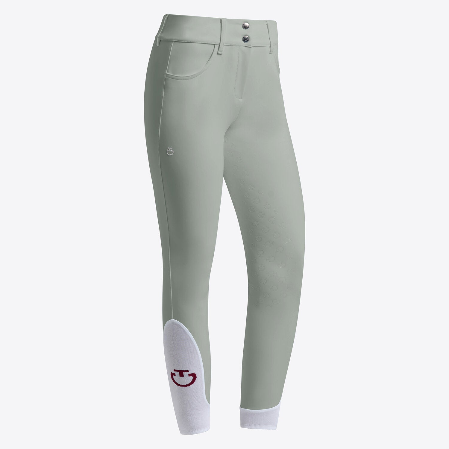 Cavalleria Toscana American Full Grip Breeches - Emerald Grey
