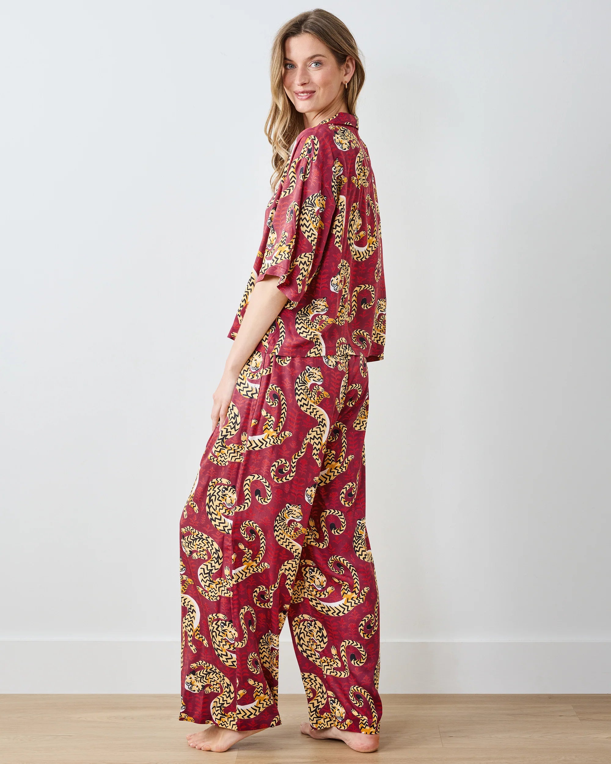 Printfresh Eco Satin Wildest Dreams Set in Twisted Tiger