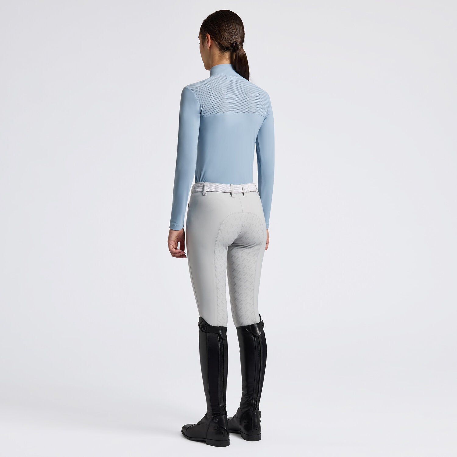 CT Insert Micro Perforated Jersey LS Training Polo 12