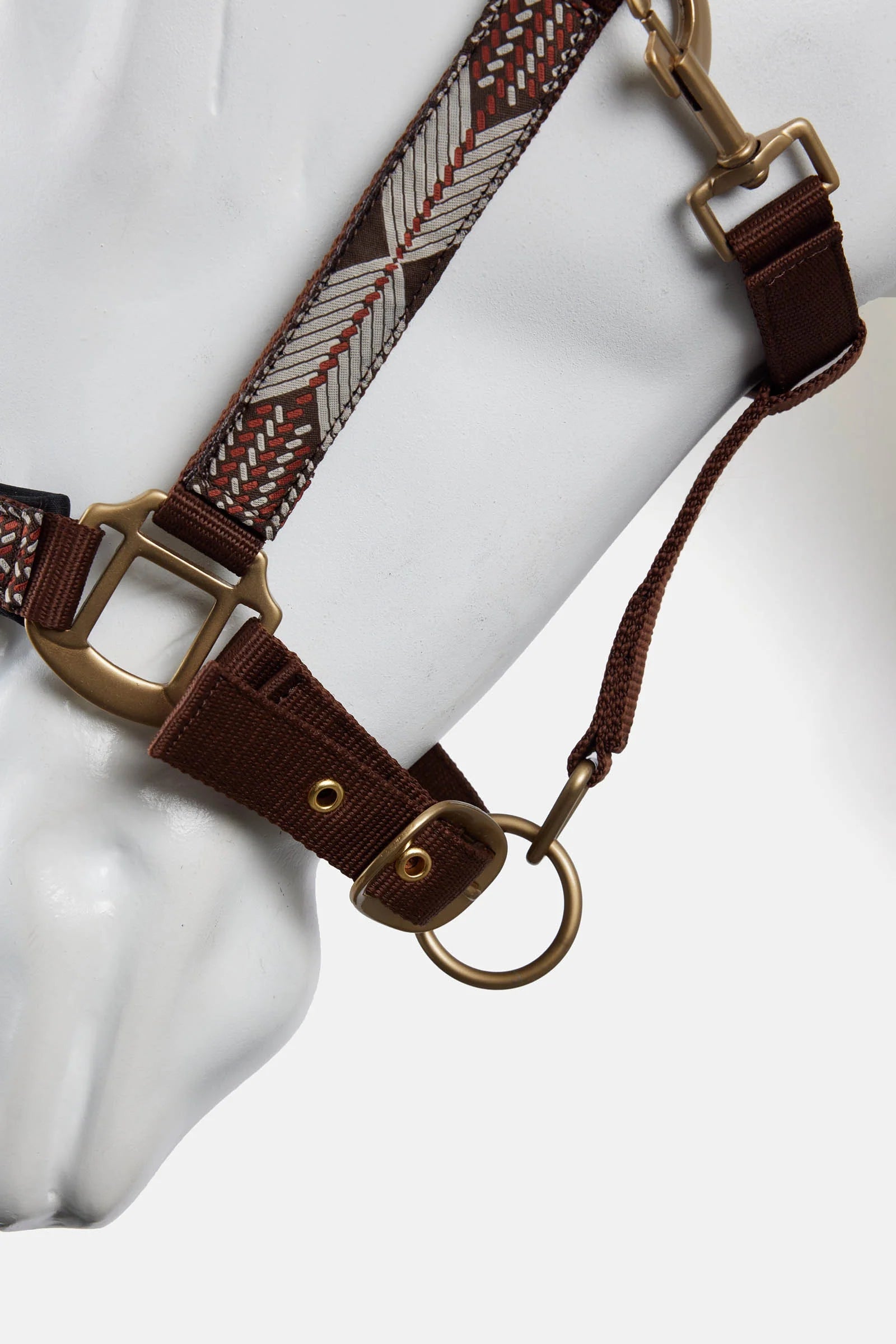 Horze Dakota Western Print Halter - Carafe