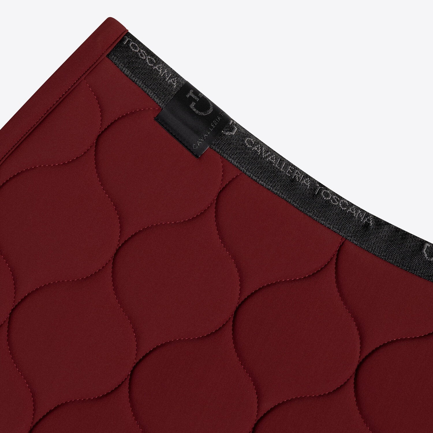 Cavalleria Toscana New Circular Quilted Jersey Jumping Saddle Pad