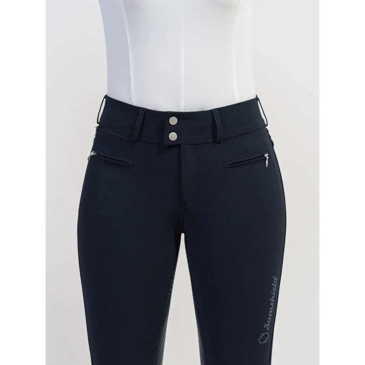 Samshield Clara Full Seat Breeches with Swarovski Crystals
