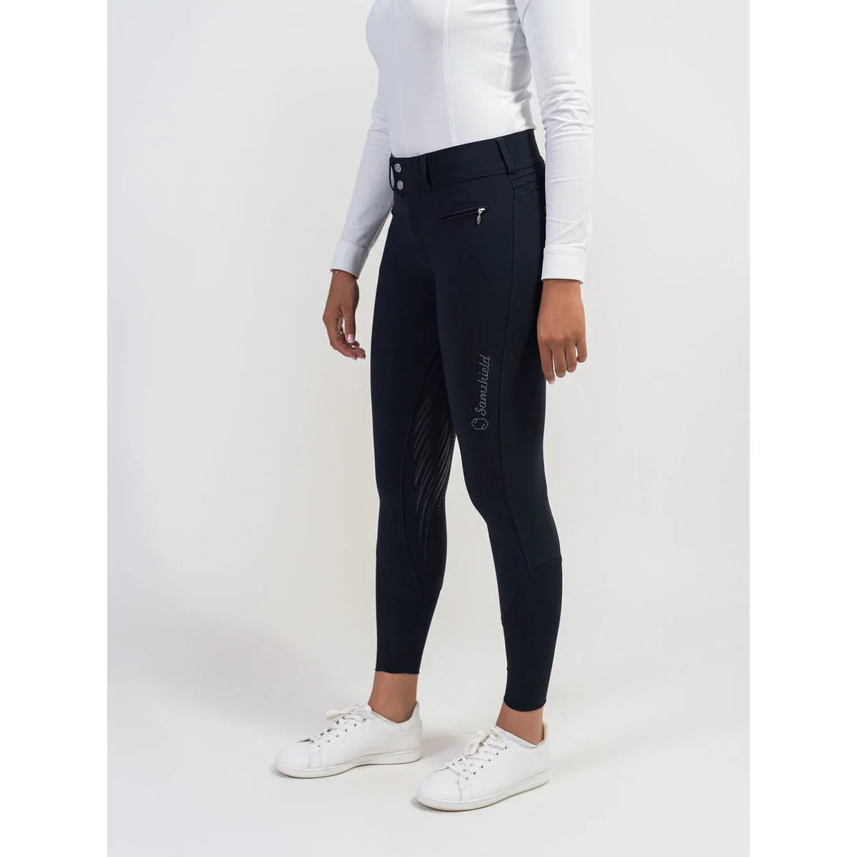 Samshield Clara Full Seat Breeches with Swarovski Crystals