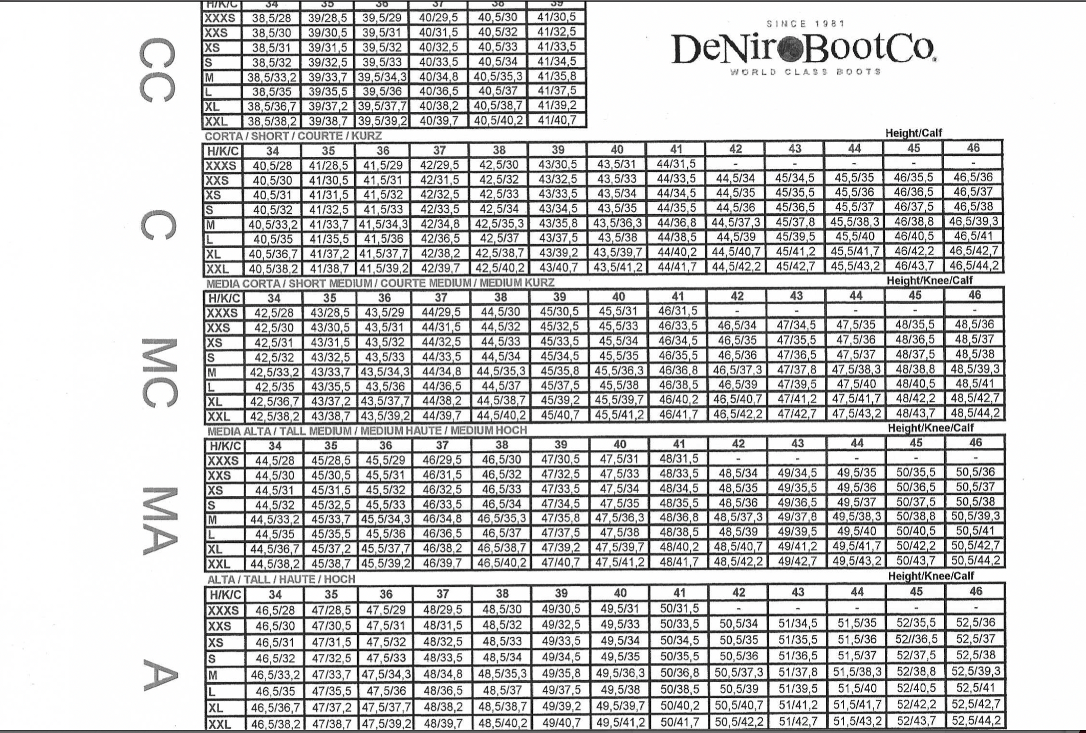 DeNiro Dressage boot black with Lucidi top