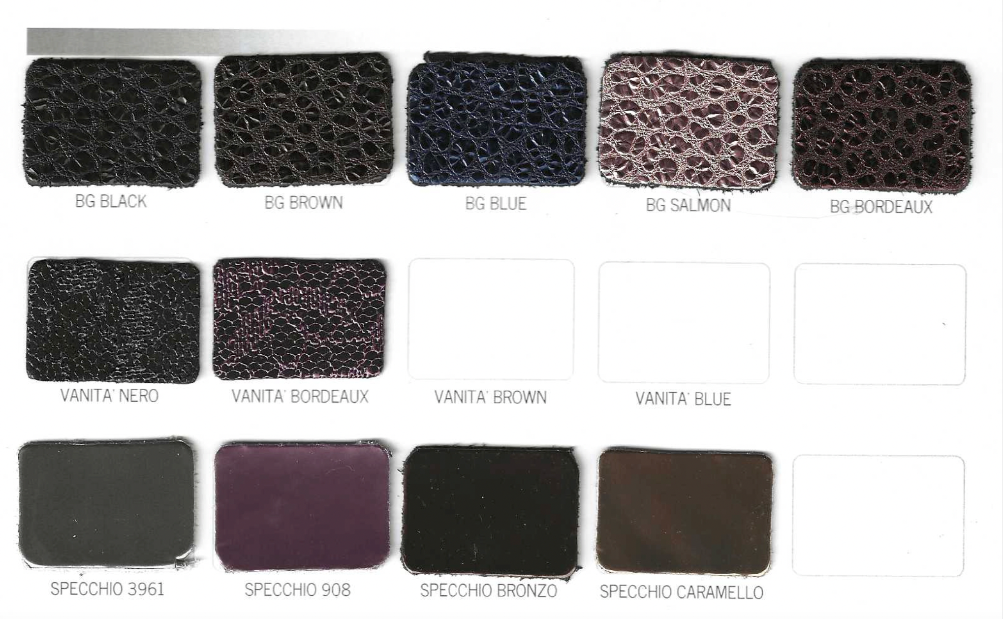 Deniro Swatch Collection specchio