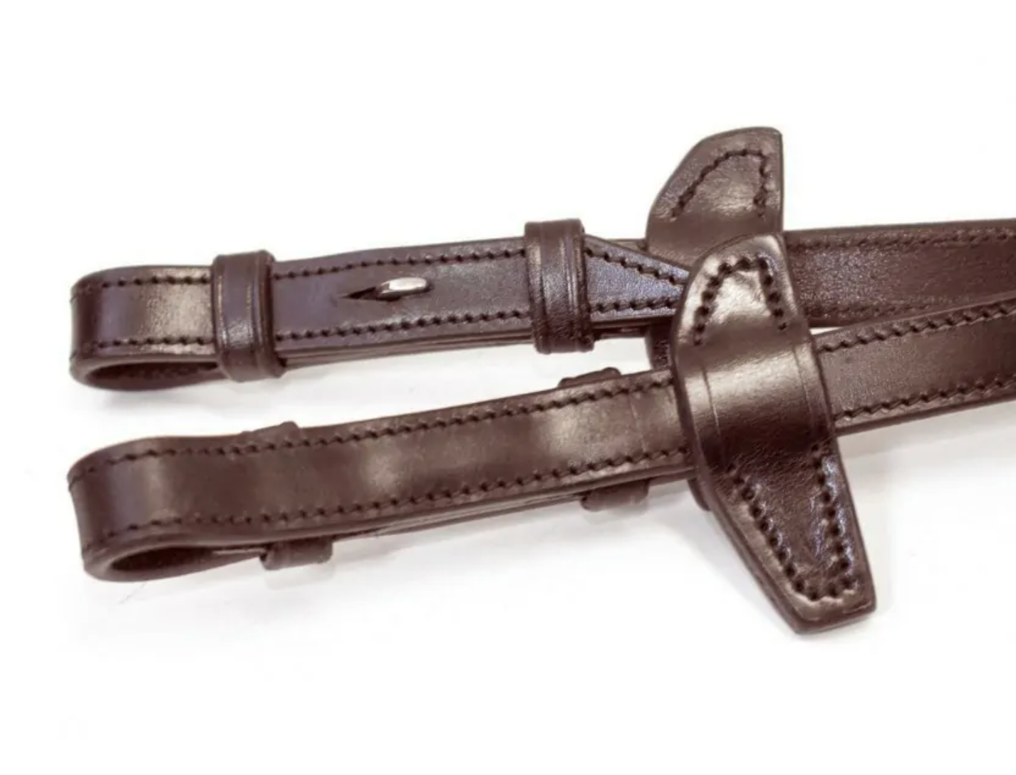 Antares Signature Soft Grip Reins 5/8 w/ 7 Leather Loops