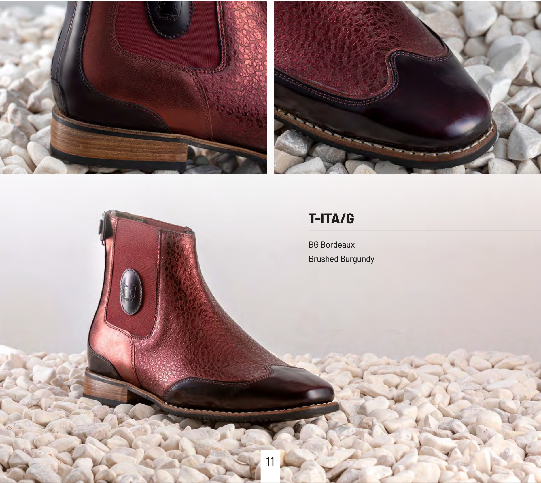 DeNiro Paddock boot Burgundy