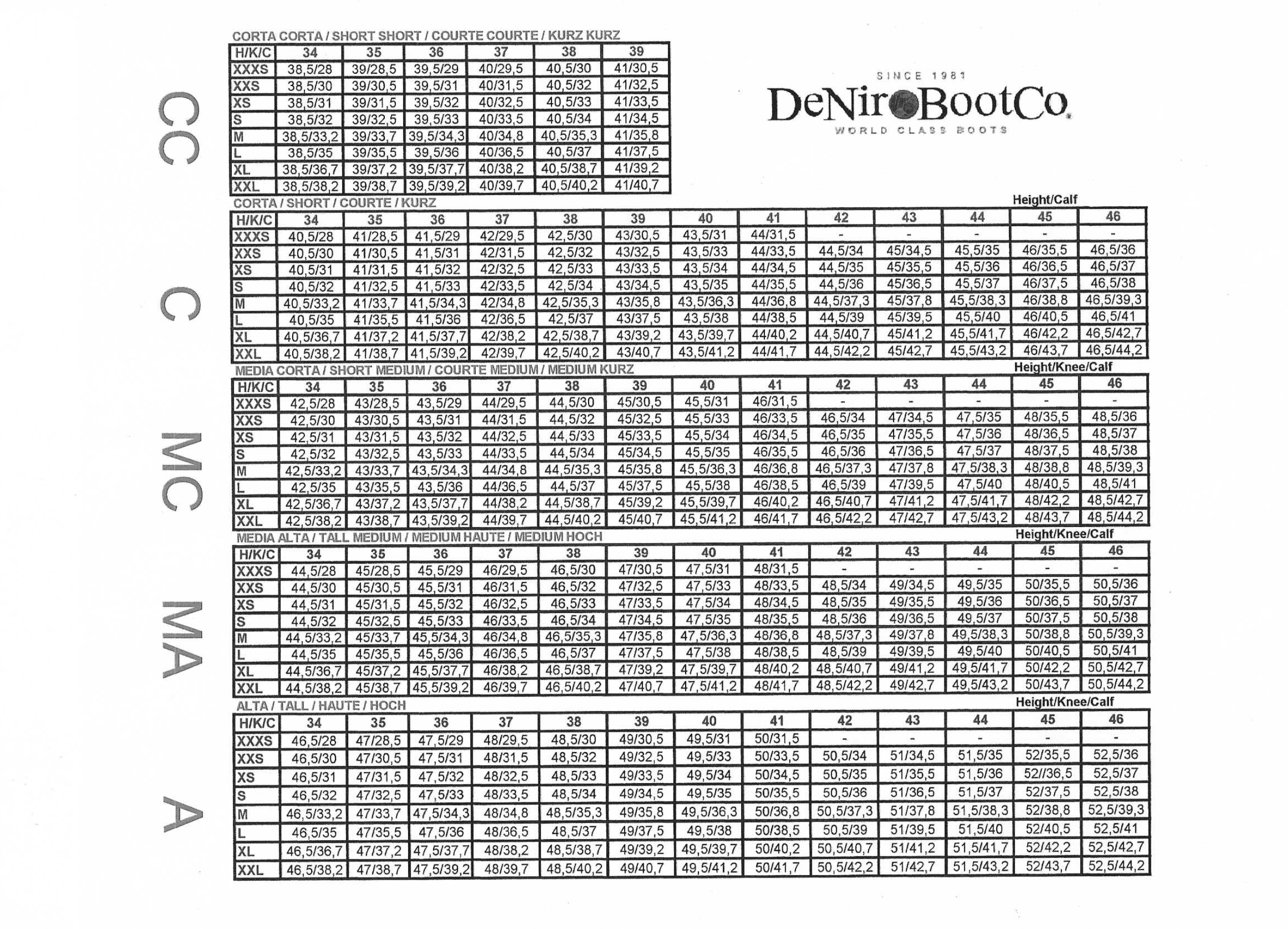 Deniro Front Zip Jumping Boot/ Dressage