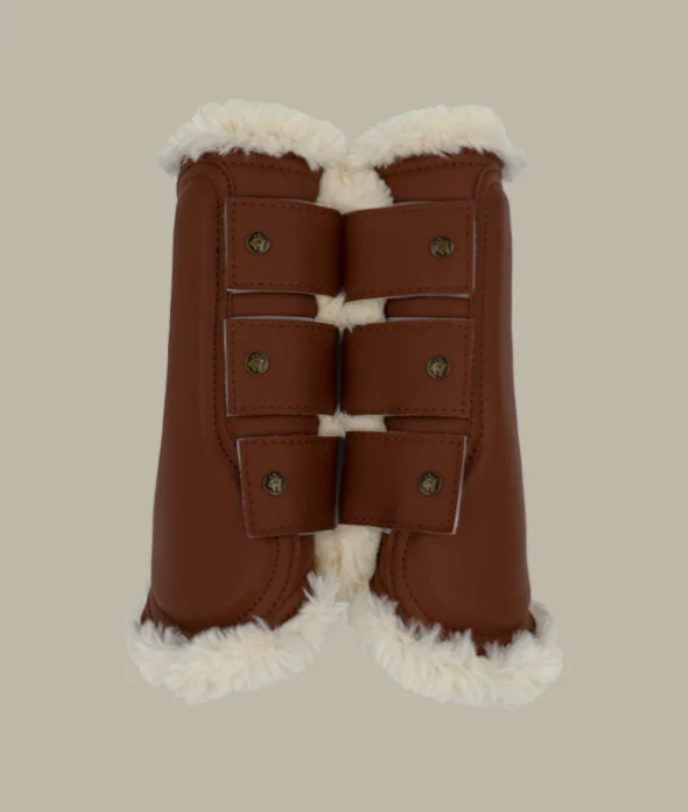 Sixteen Cypress Leatherette Brushing Boots