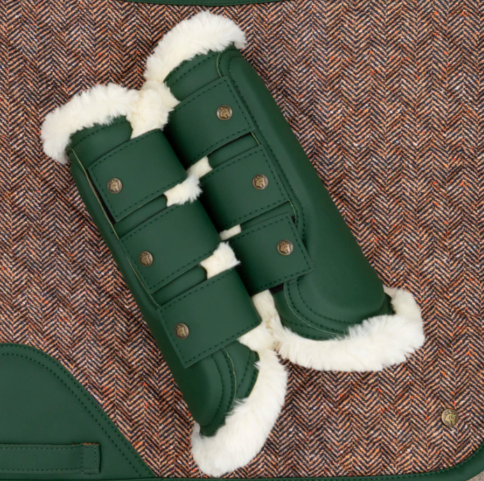 Sixteen Cypress Leatherette Brushing Boots