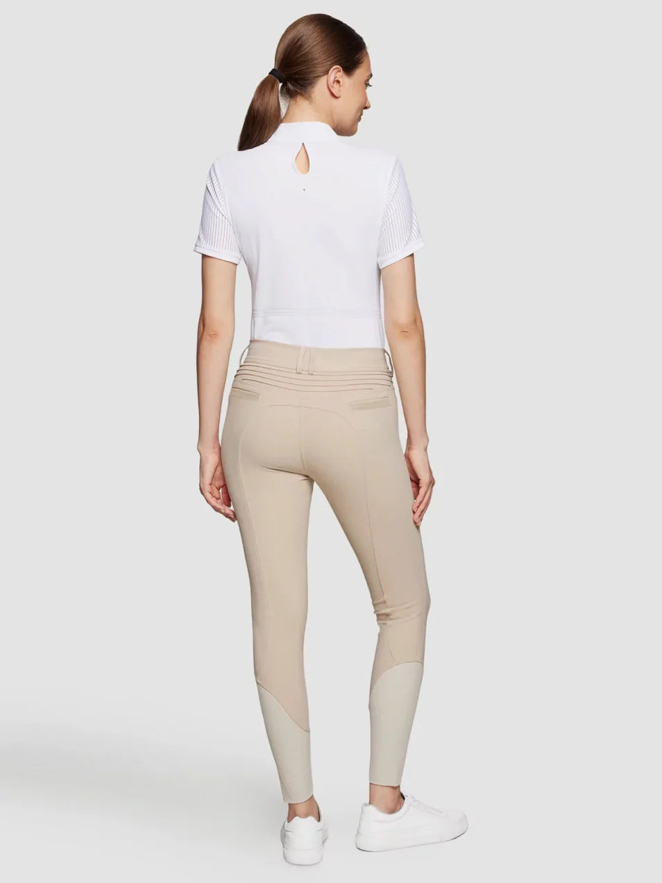 Samshield Clotilde Knee Grip Breeches - Sand