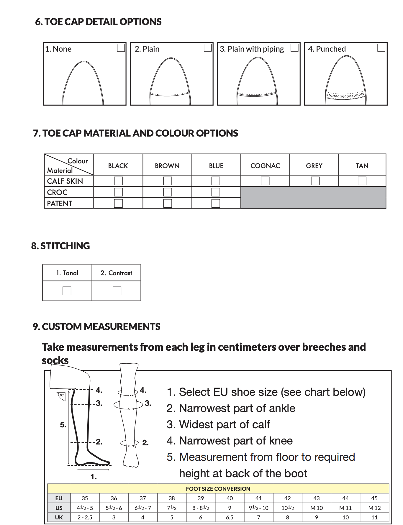 Tredstep Custom Boots