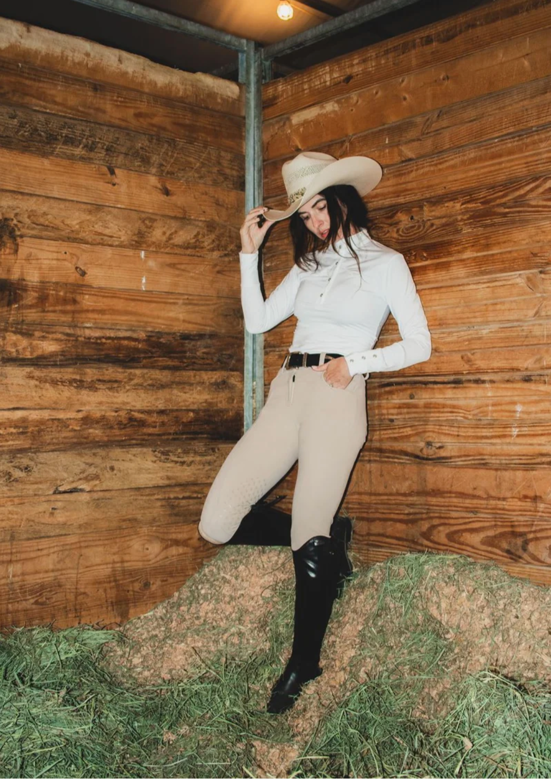 Milton Menasco Colt Equestrian Show Shirt