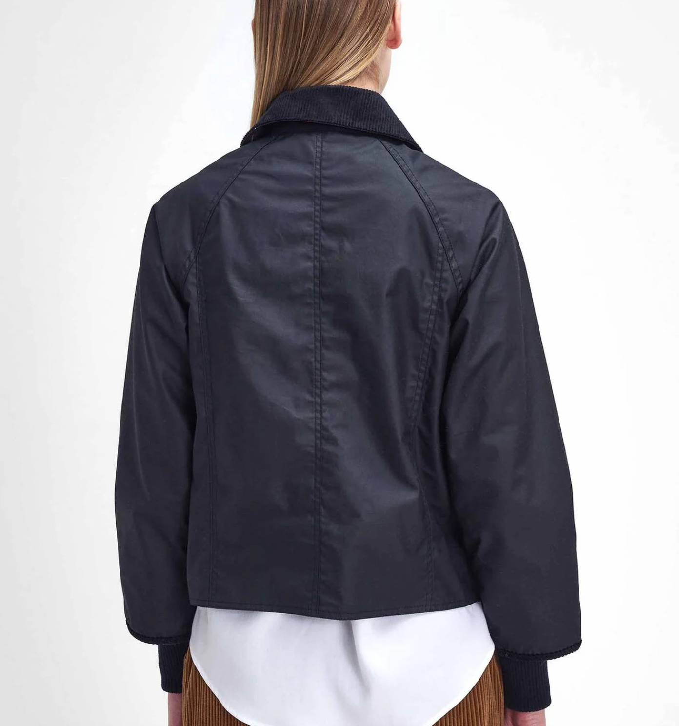 Barbour Cropped Beadnell Wax Jacket