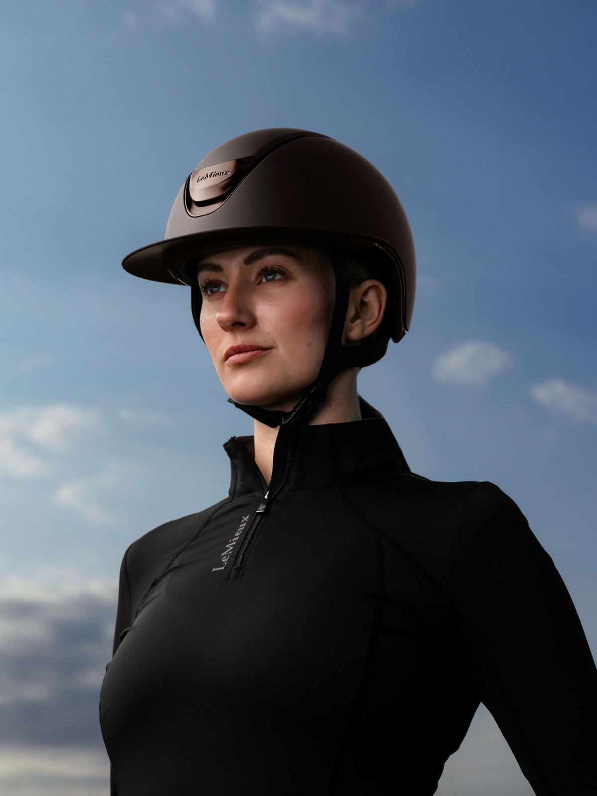 LeMieux Verv Competition Helmet - Matte Brown