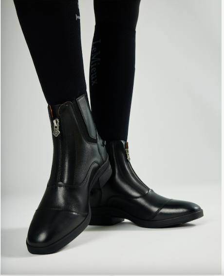 LeMieux Zip Paddock Boot - Black