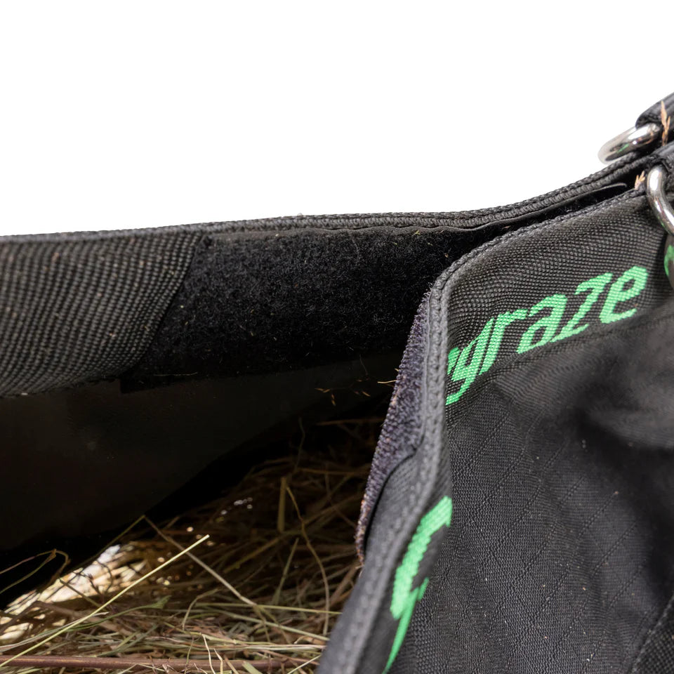 Shires Freegraze Deluxe Web Haybag - Black