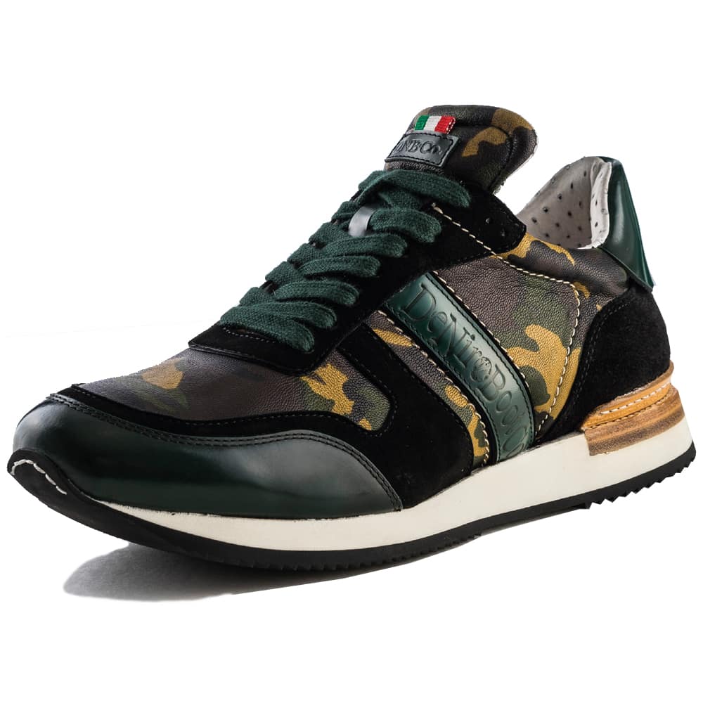 Deniro Savage Viceversa Green Camouglage Sneaker