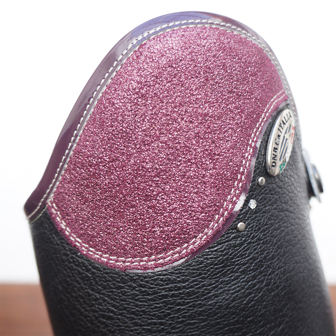 Deniro Salentino Pebble Leather Tall Boot