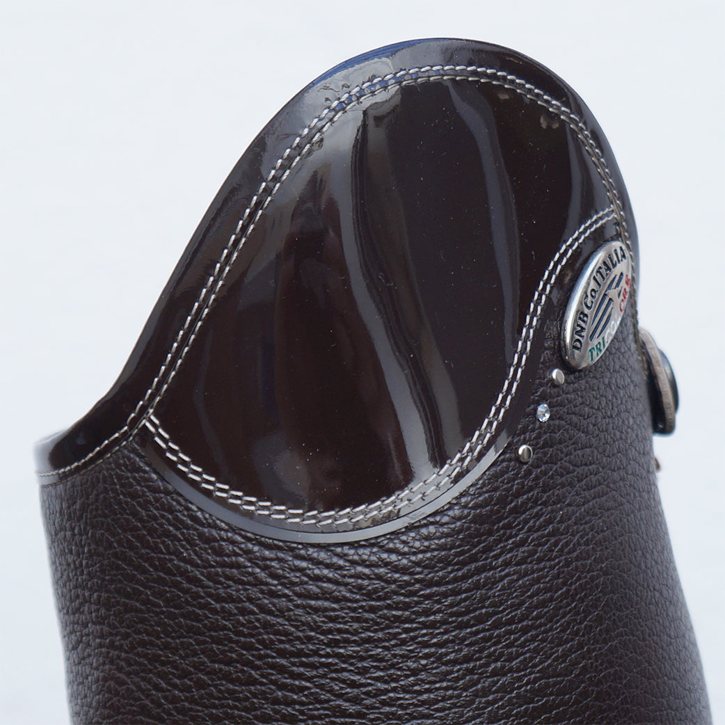 Deniro Salentino Pebble Leather Tall Boot