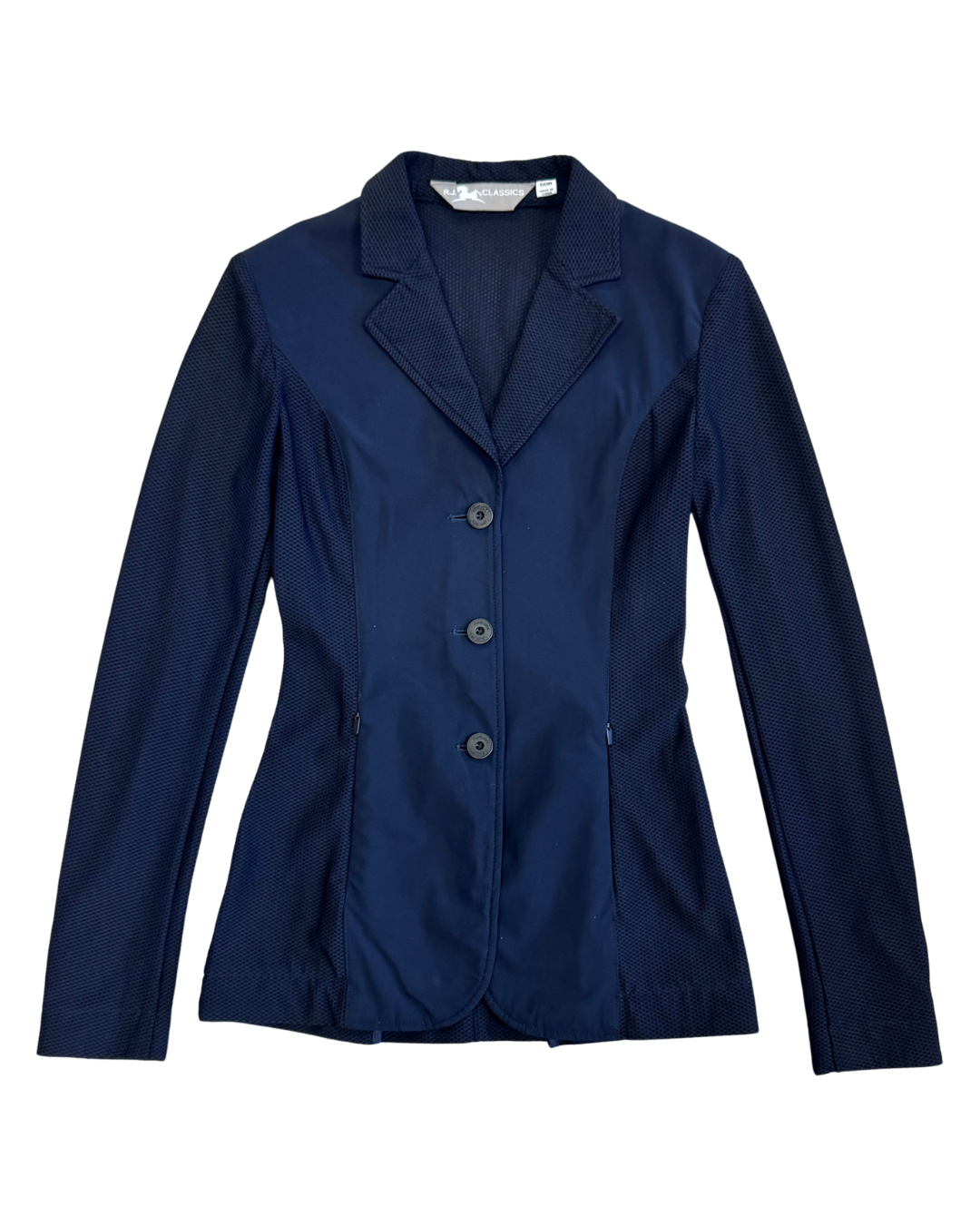 #2239N RJ Classics 00 Navy mesh show coat