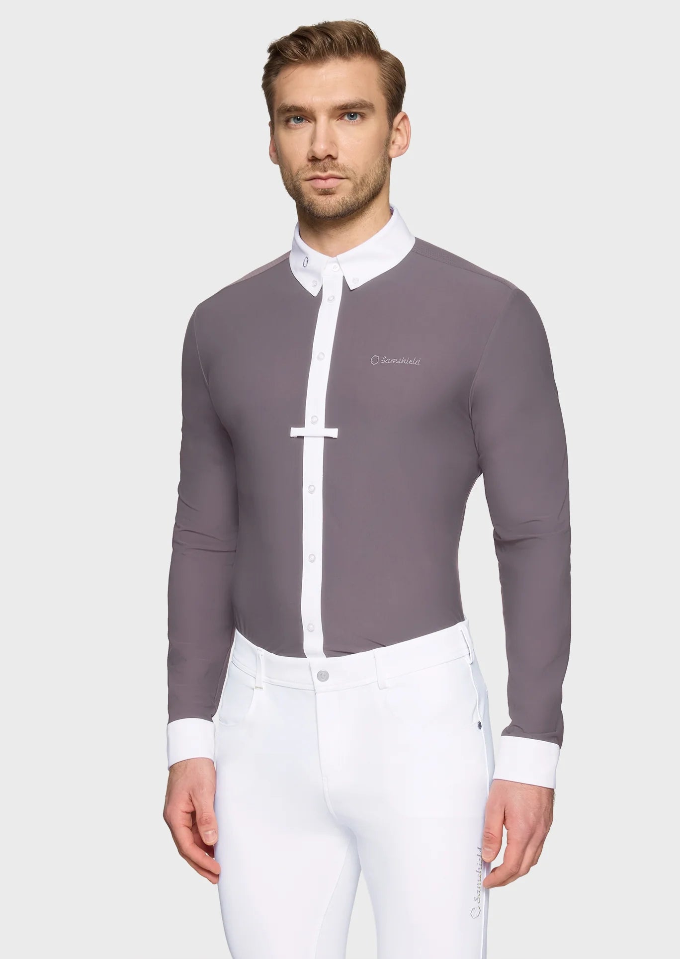 Samshield Men's Smith Shirt - Stone Grey
