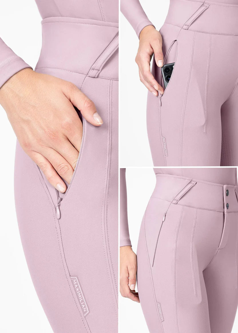 Maximilian Vision Breeches Full Seat - Mauve