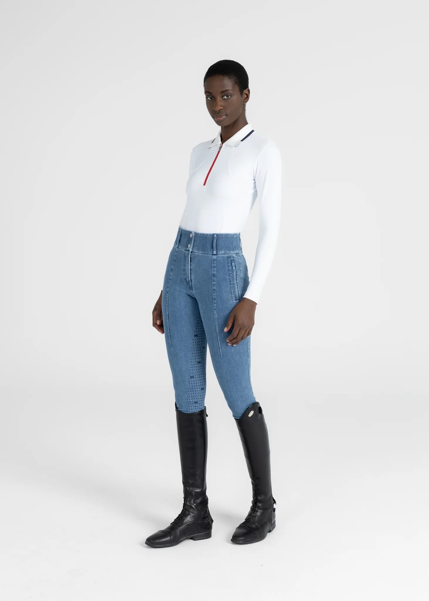 Maximilian Equestrian Honour Breeches - Denim