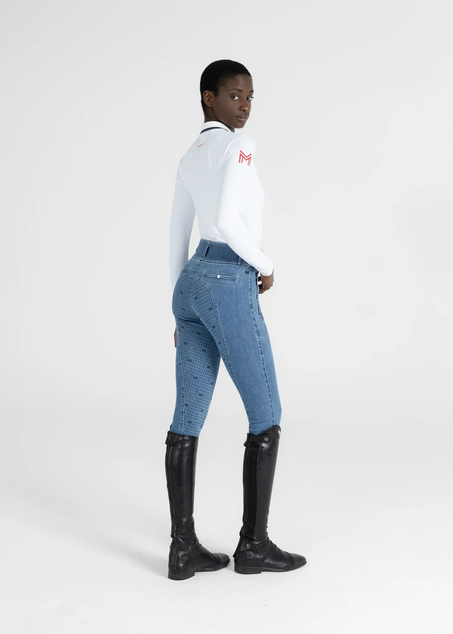 Maximilian Equestrian Honour Breeches - Denim