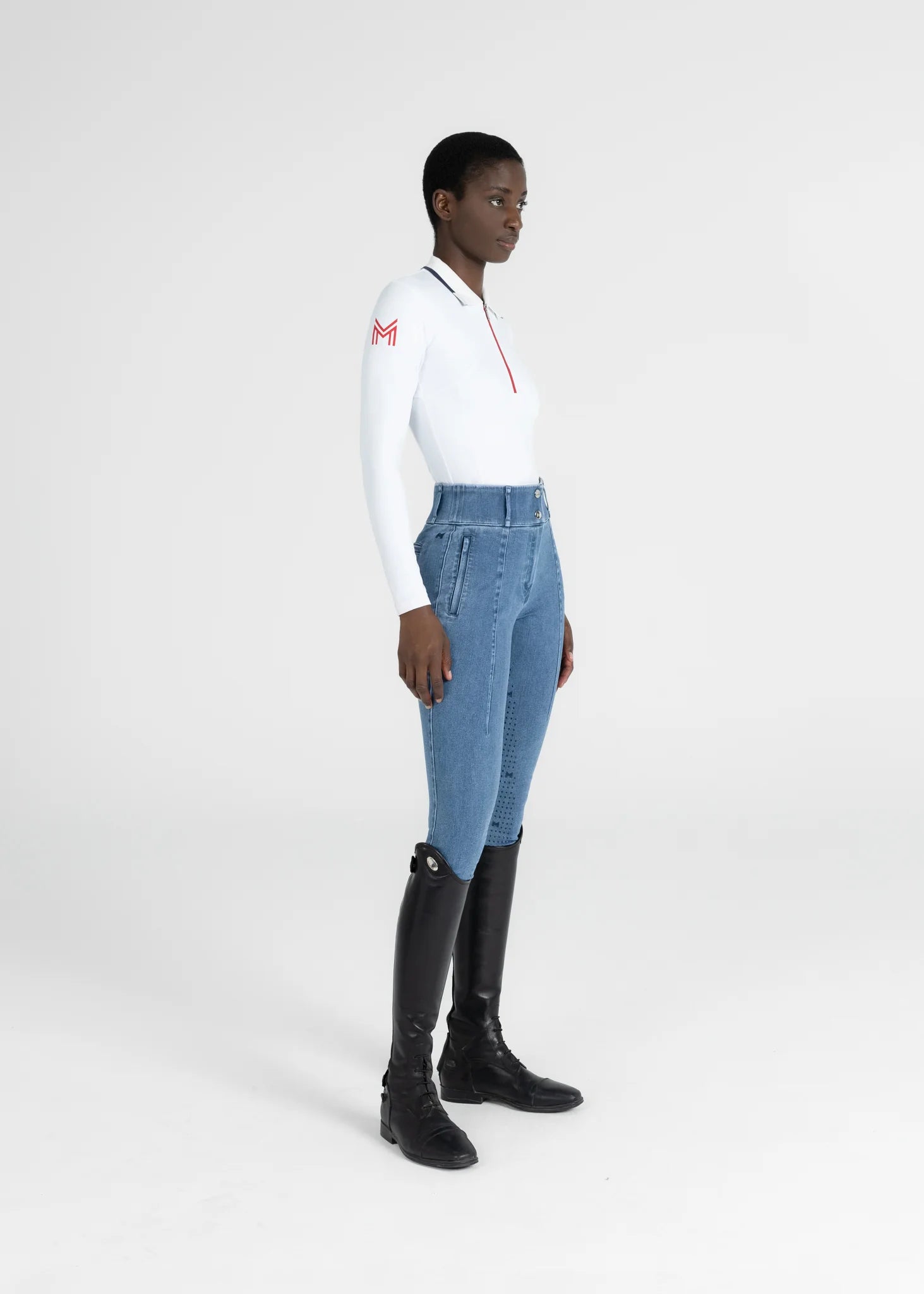 Maximilian Equestrian Honour Breeches - Denim