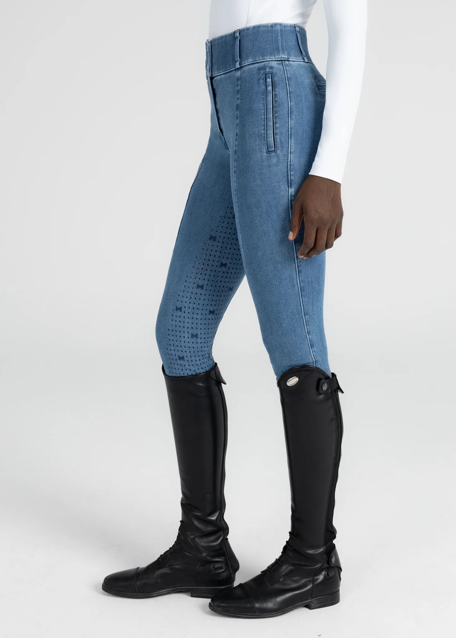 Maximilian Equestrian Honour Breeches - Denim