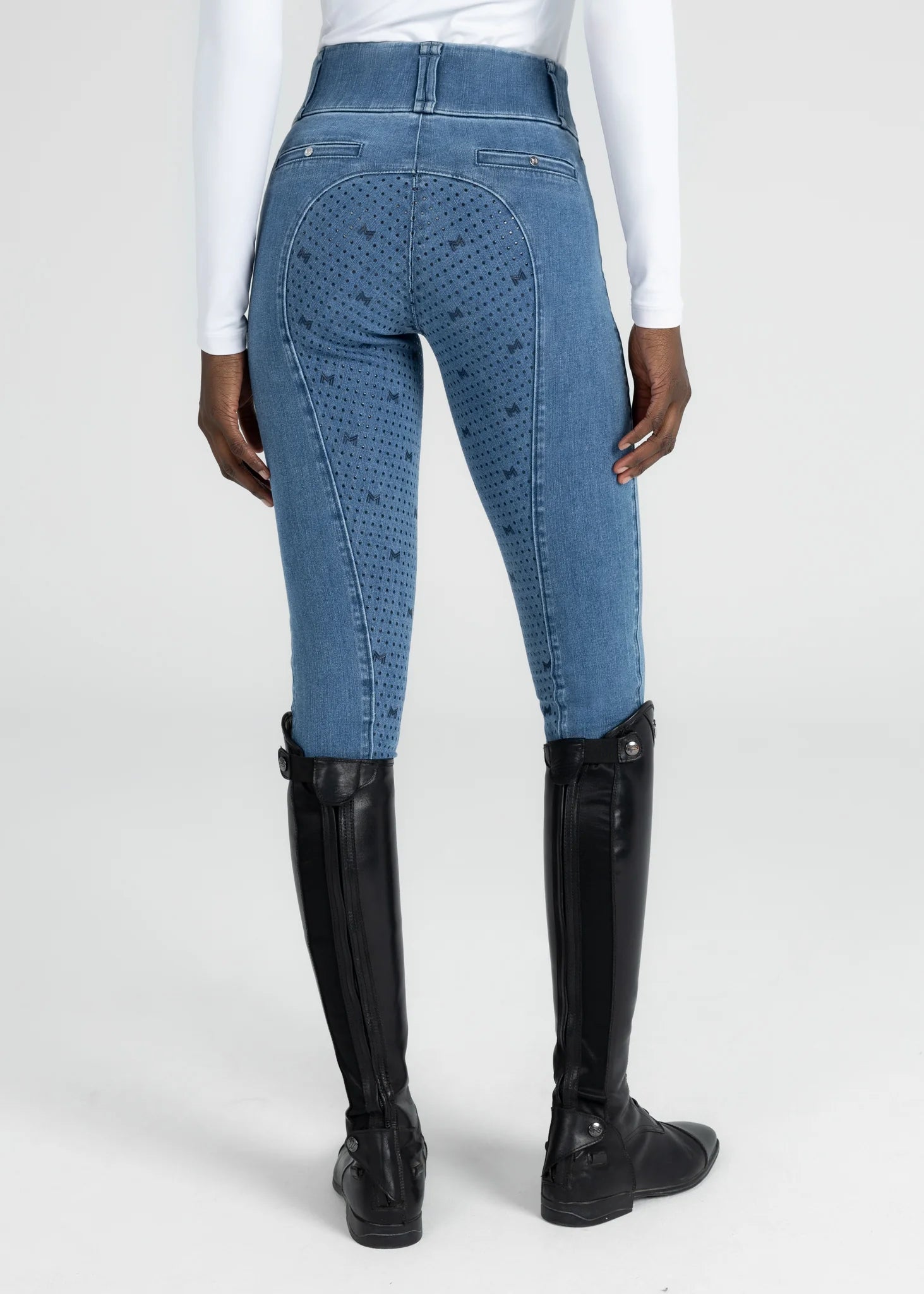 Maximilian Equestrian Honour Breeches - Denim