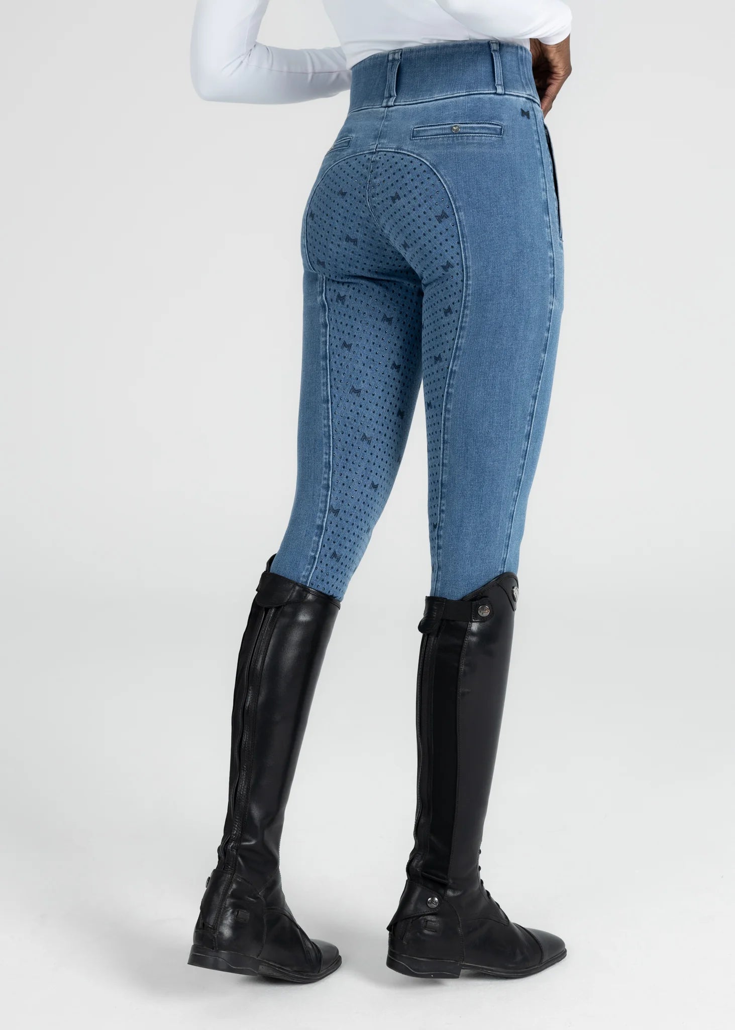 Maximilian Equestrian Honour Breeches - Denim