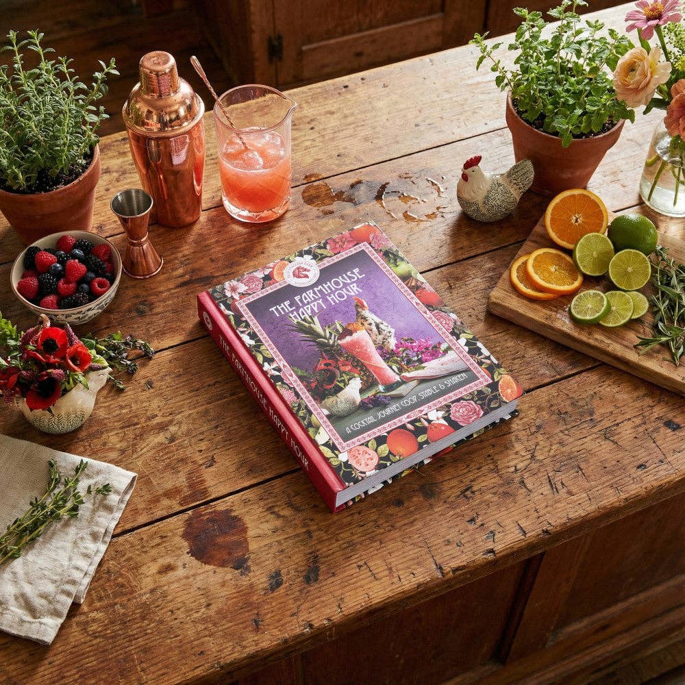 The Blue Stallion Farmhouse Happy Hour Cocktail Book
