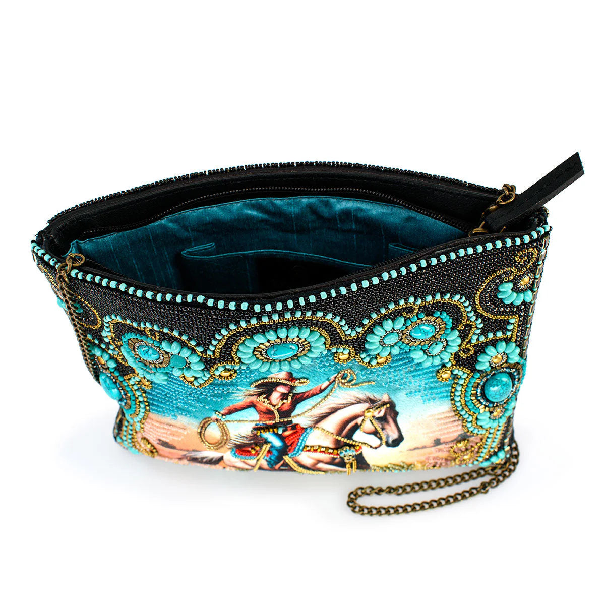 Mary Francis Cowgirl Crossbody Handbag