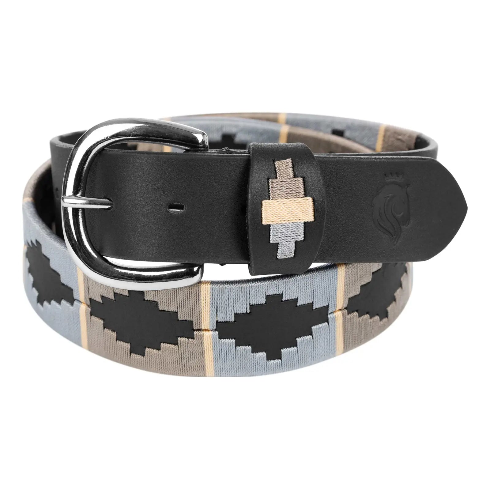 Equinavia Siri Polo Belt Black/Rain Cloud