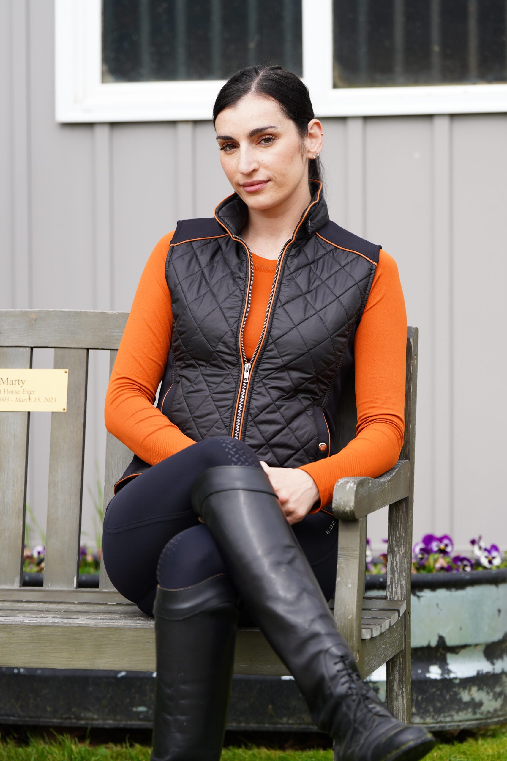 KL Select Taylor Vest Black/Cognac