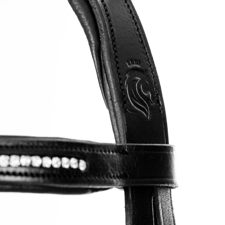 Equinavia Saga Dressage Crank Noseband Bridle & Reins