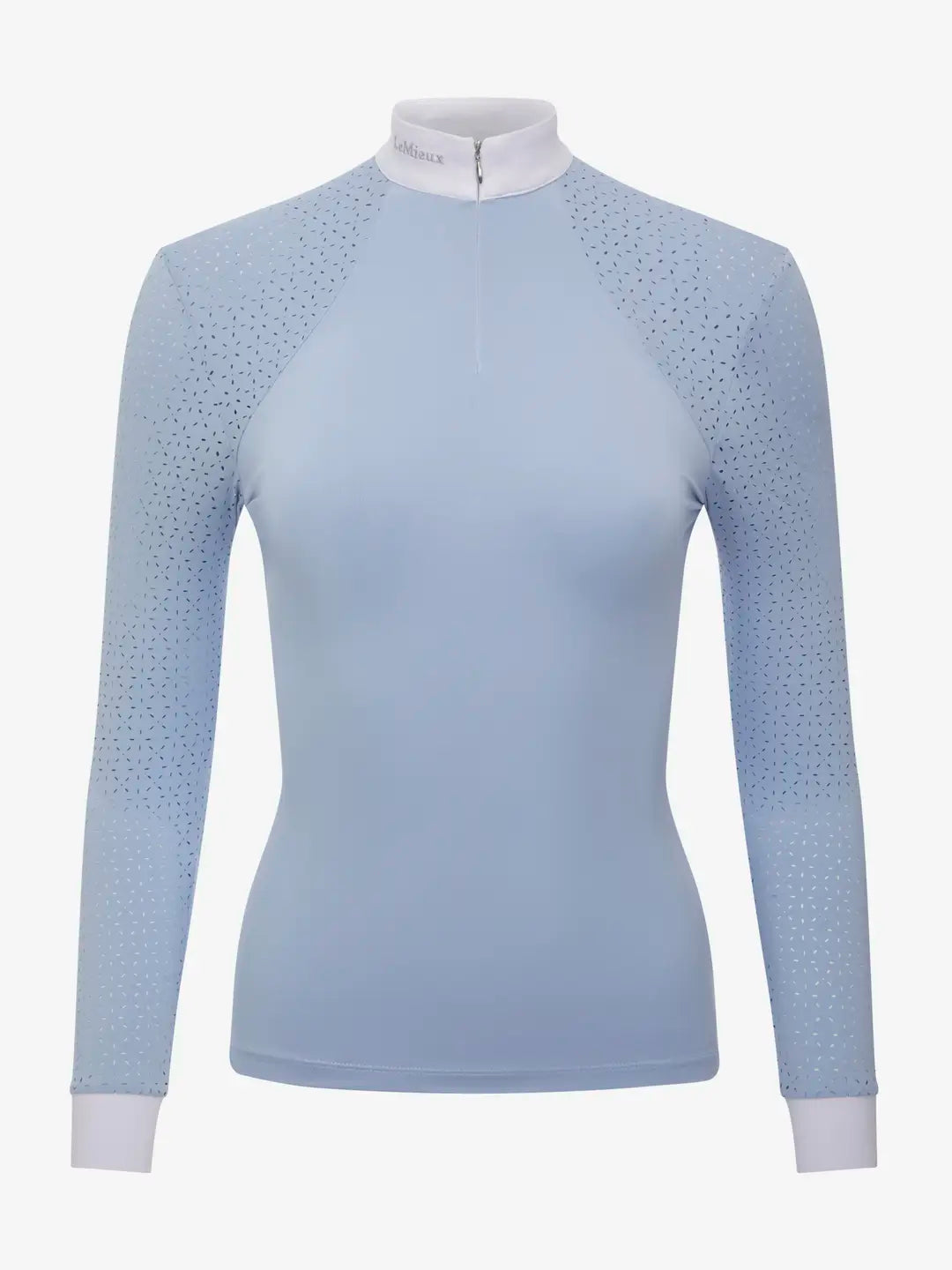LeMieux Olivia Long Sleeve Show Shirt Mist