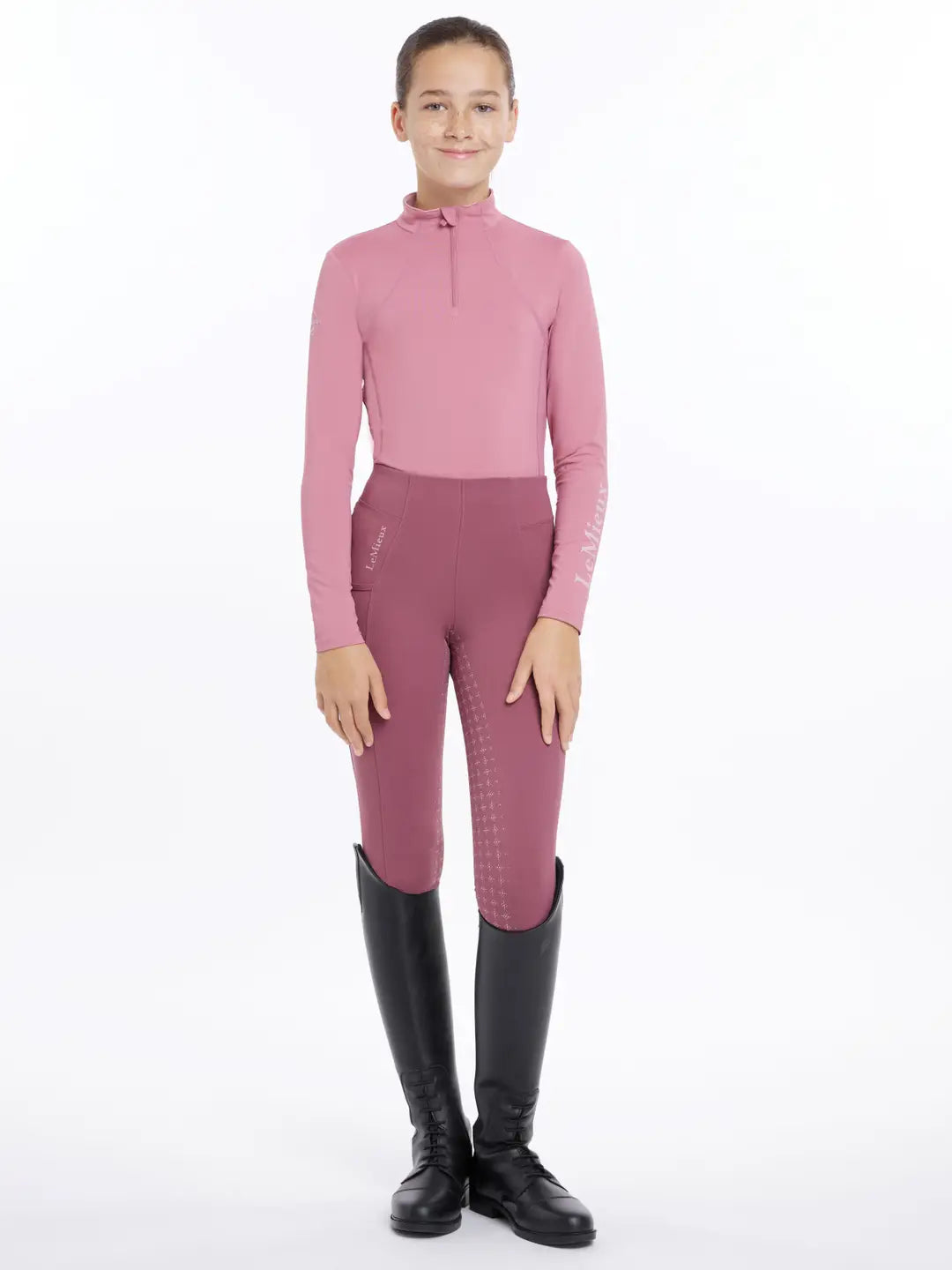 LeMieux Young Rider Base Layer Peony
