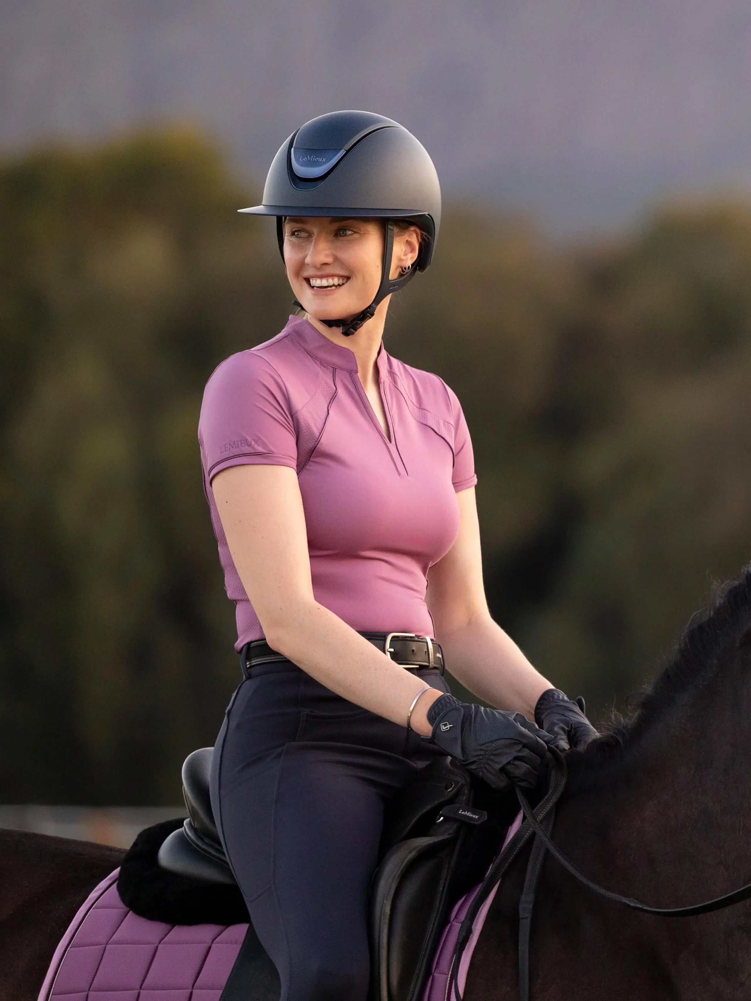 LeMieux Lisa Mesh Base Layer - Mallow