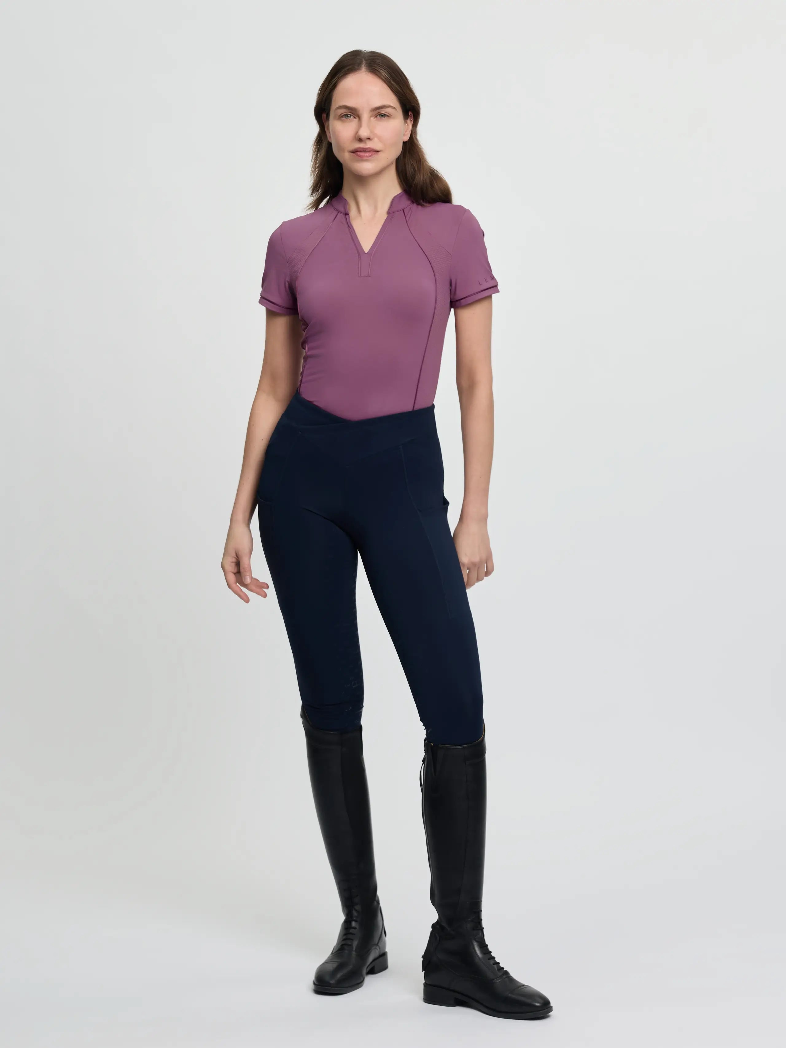 LeMieux Lisa Mesh Base Layer - Mallow