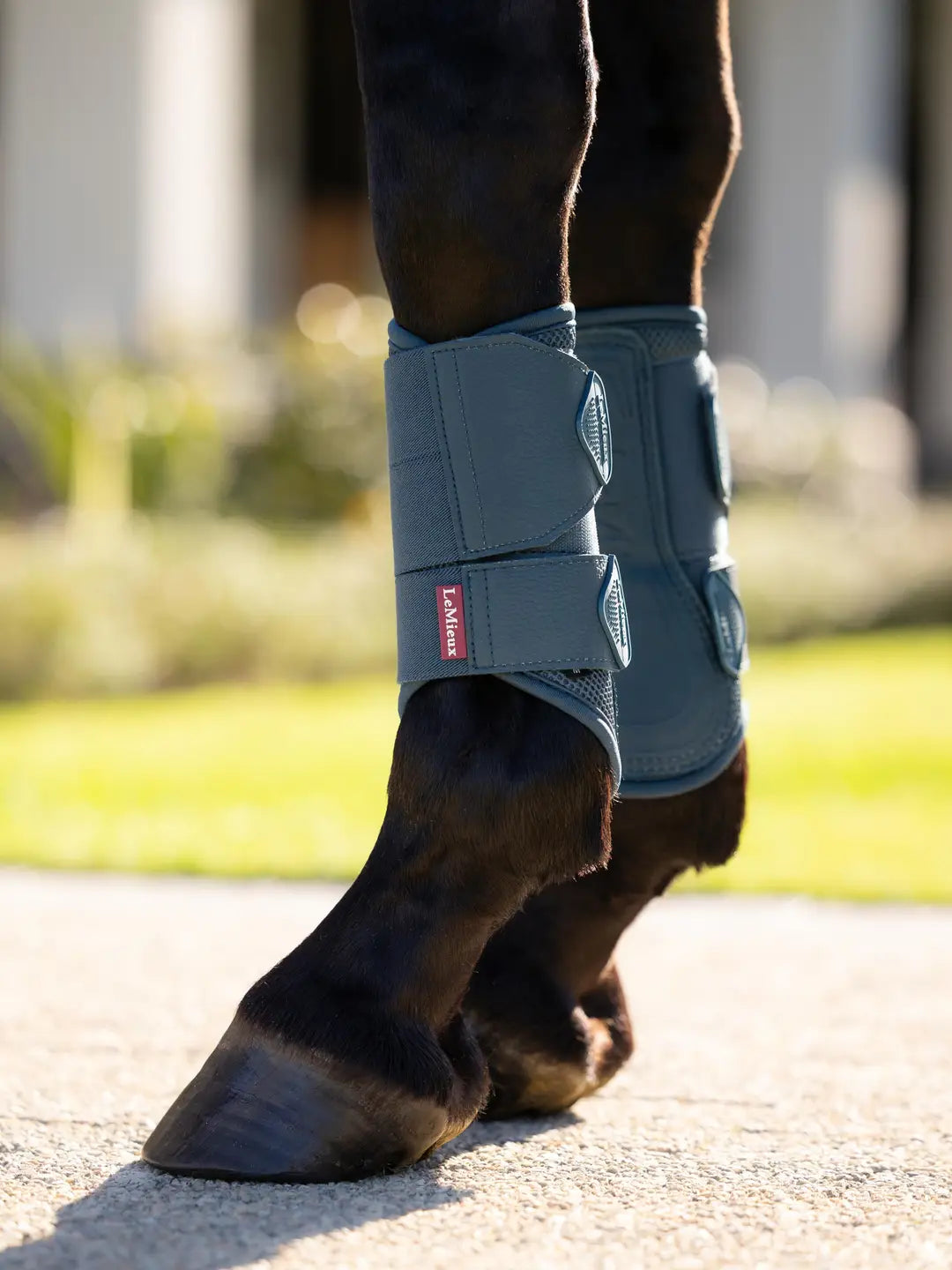 LeMieux Arika Mesh Brushing Boots - Jungle