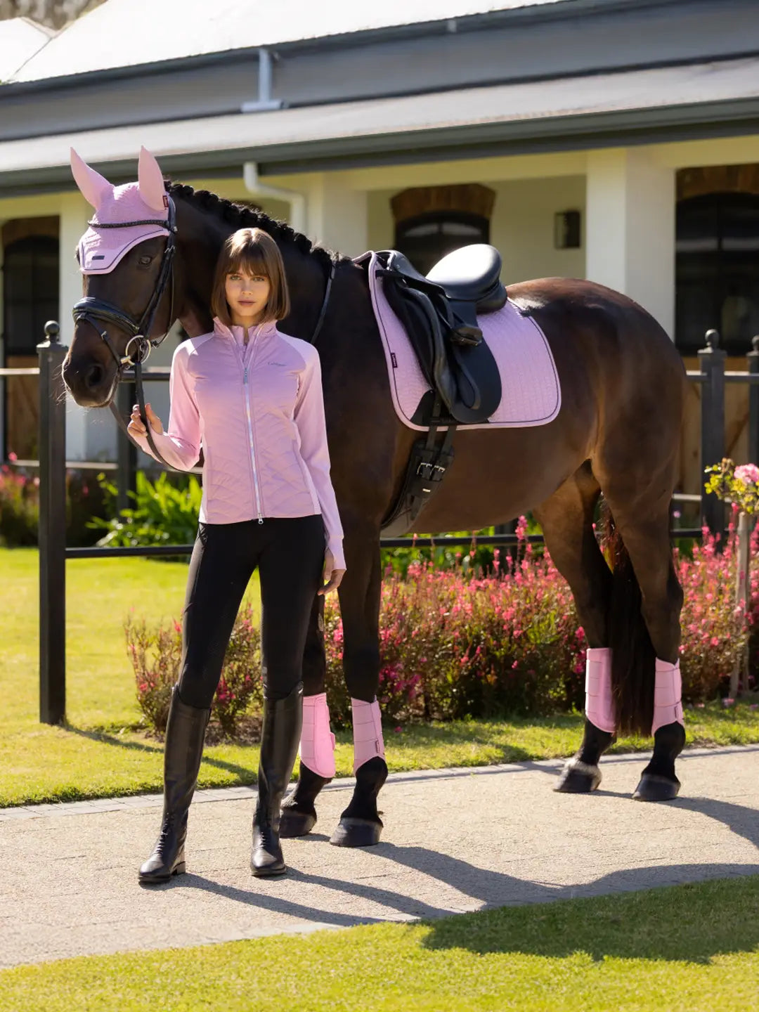 LeMieux Essence Dressage Square - Fondant