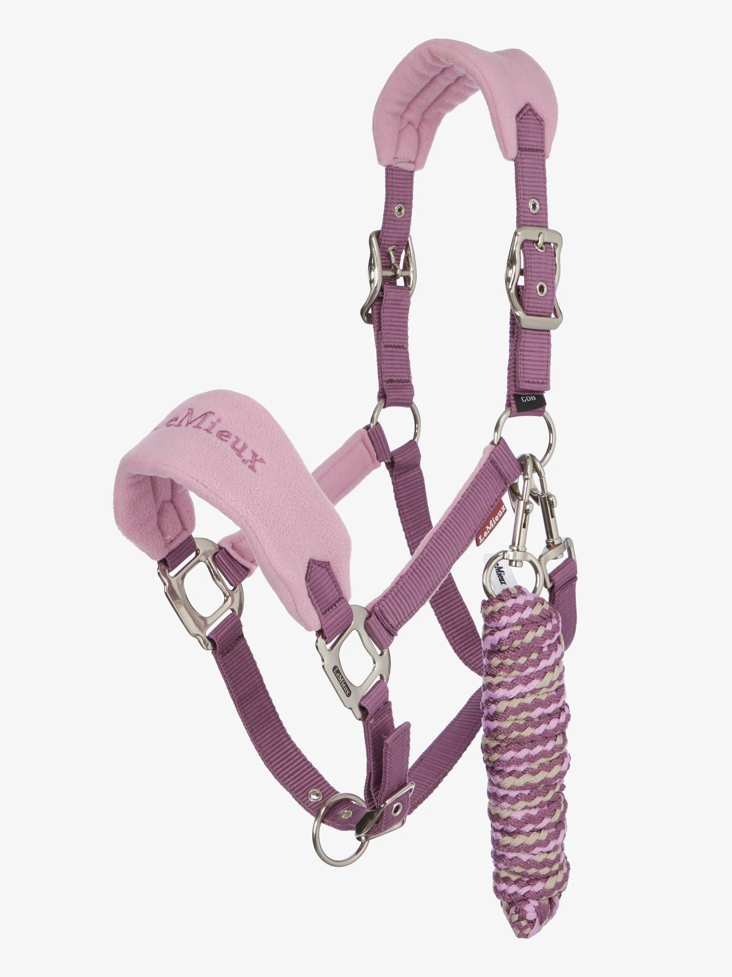 LeMieux Vogue Headcollar & Leadrope - Mallow
